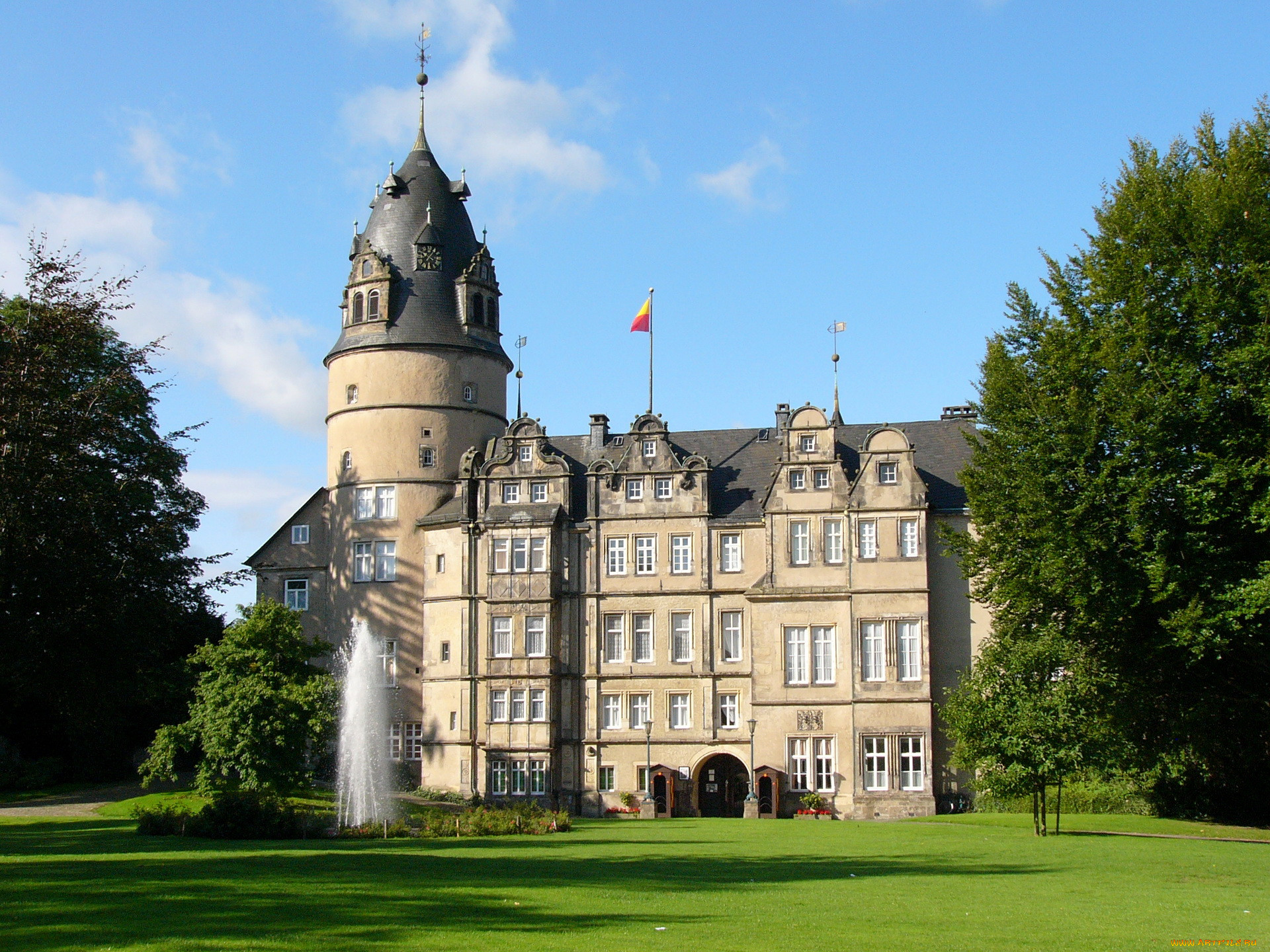 , , , , castle, residenzschloss, detmold, germany